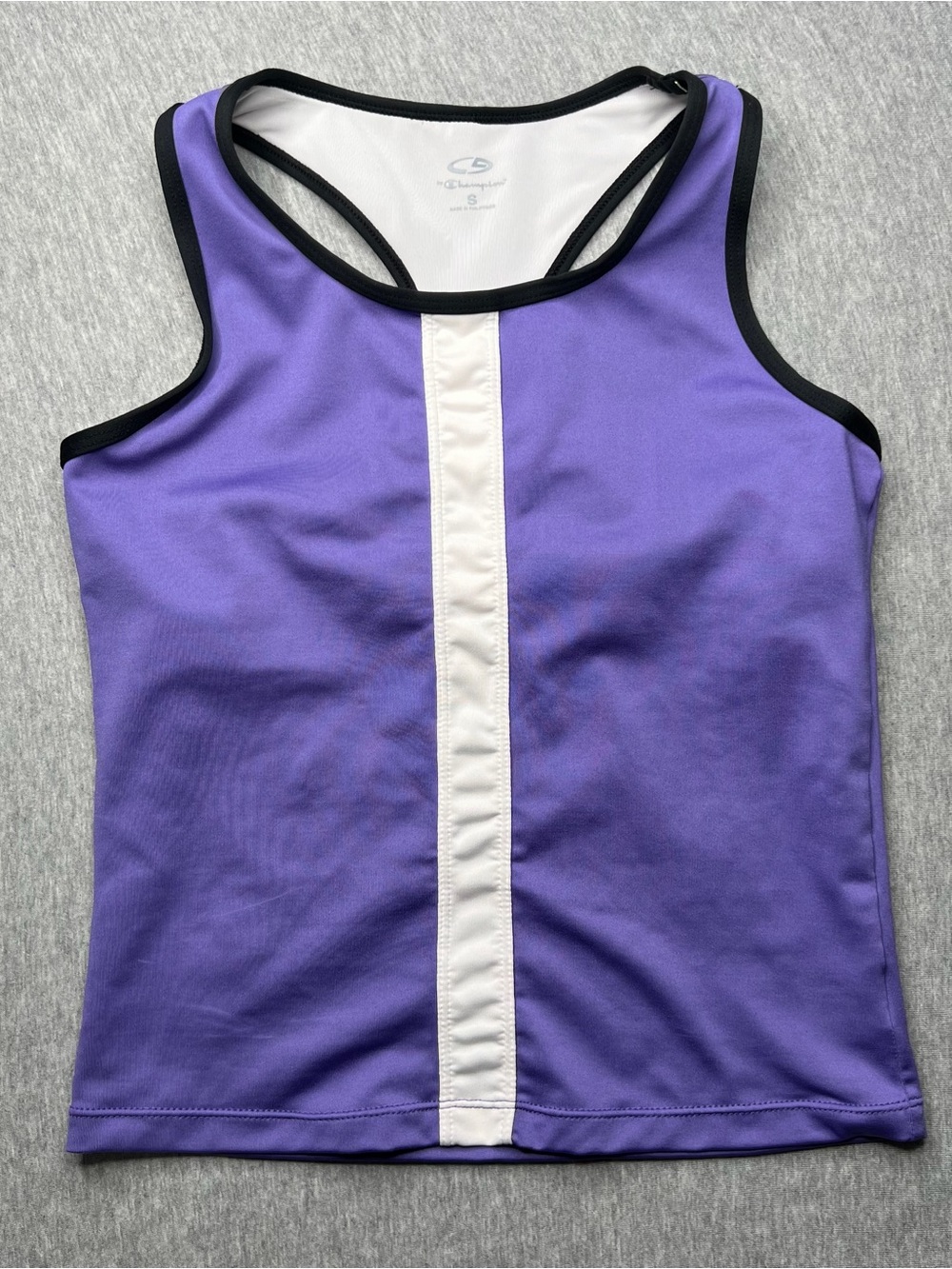 small purple Champion exercise tank top